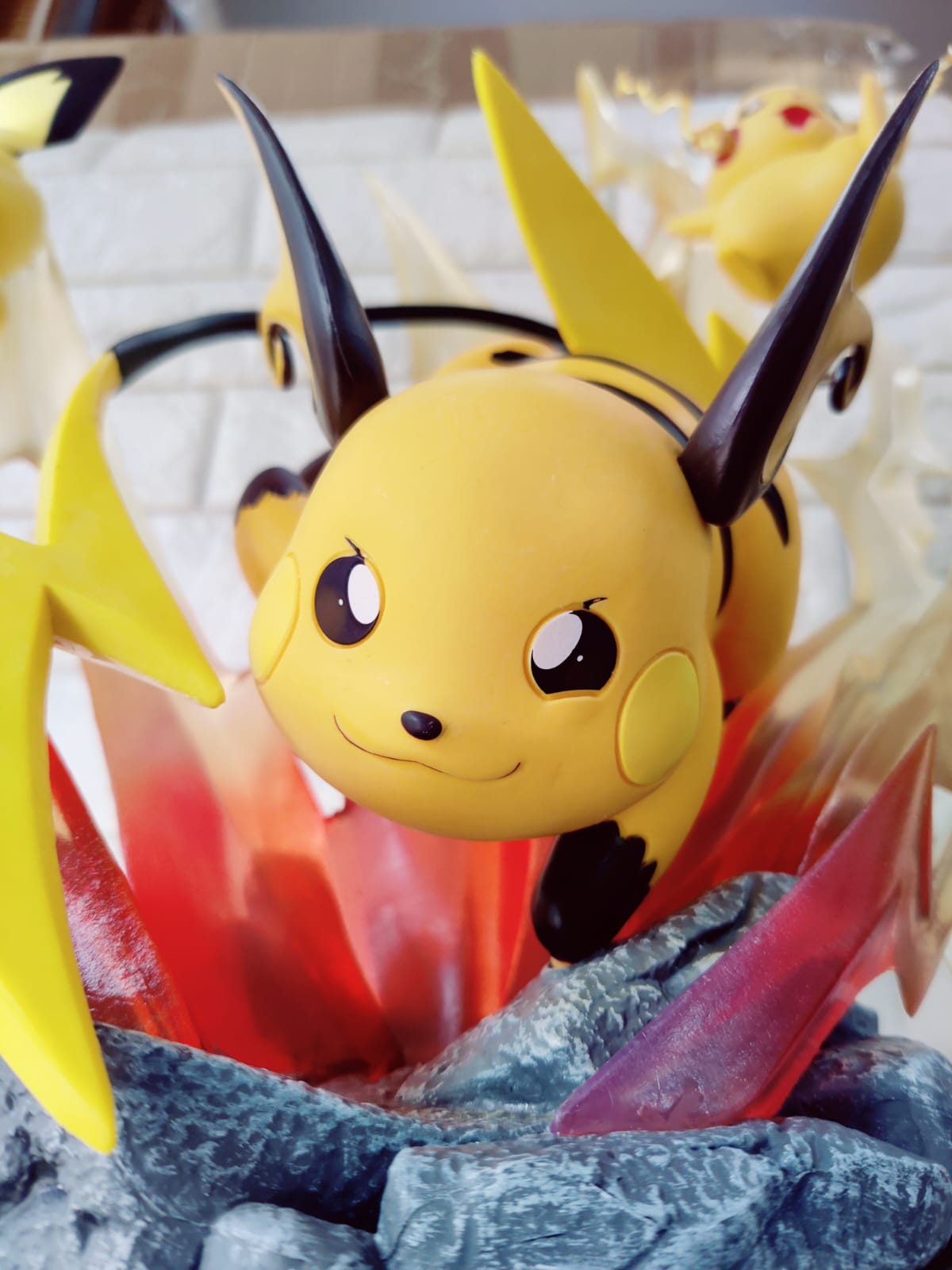 Pokemon Pikachu, Pichu and Raichu Collectable Figure With Lights - 43 cm (No Cod Allowed On This Product) - Prepaid Orders Only