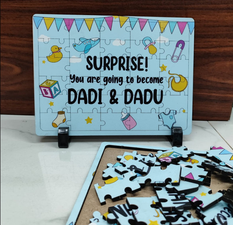 Personalised Puzzle With Stand ( No COD on Personalised Orders )