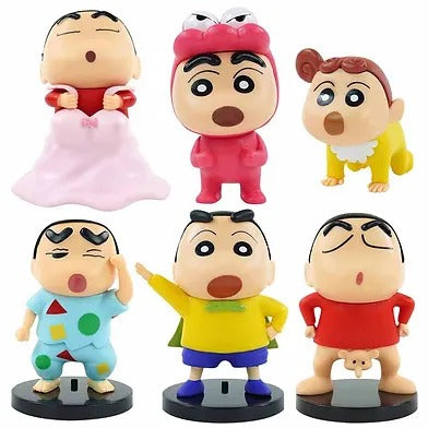 Shinchan Set of 6 Figures