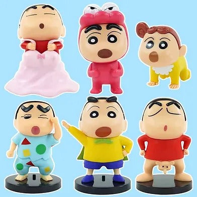 Shinchan Set of 6 Figures