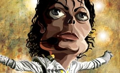 Michael Jackson A4 Wall Art