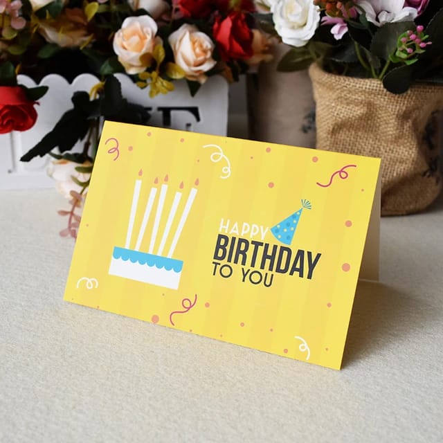 Happy Birthday Greeting Card