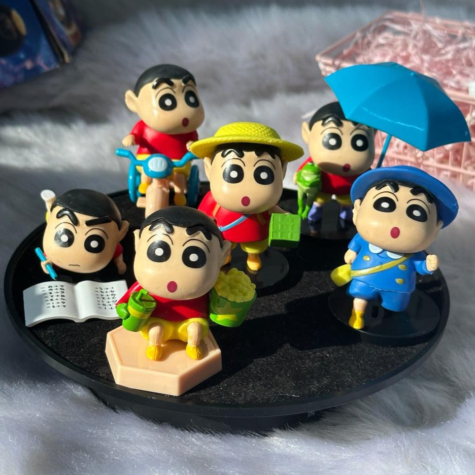 Shinchan Set of 6 Figures