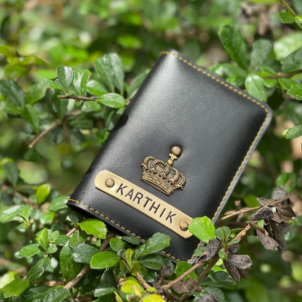 Personalised Unisex Sleek Wallets ( No Cod Allowed on this product ) -