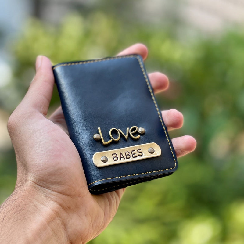 Personalised Unisex Sleek Wallets ( No Cod Allowed on this product ) -