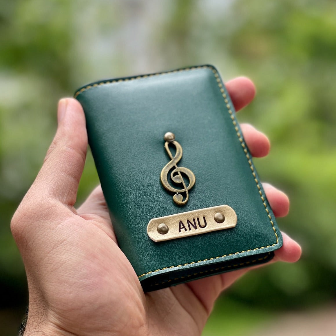 Personalised Unisex Sleek Wallets ( No Cod Allowed on this product ) -