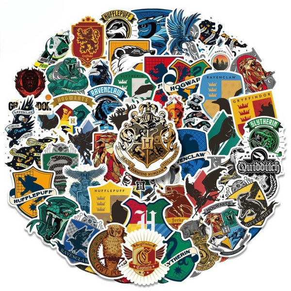 Harry Potter Stickers - Pack Of  50 Stickers