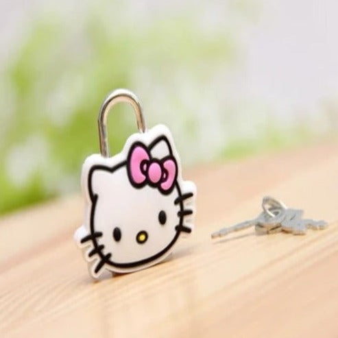 Mini Kitty Cat Lock & Keys