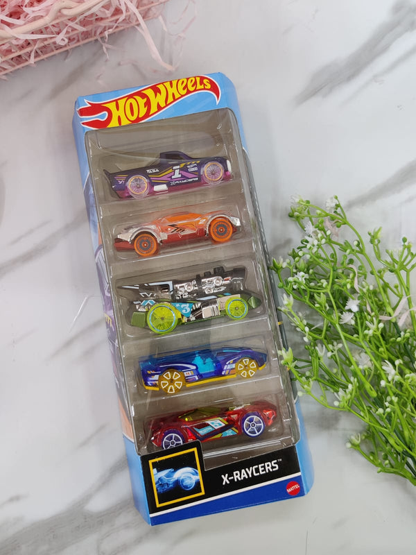 Hotwheels XRaycers Set of 5 Vehicles Exclusive Collection - No Cod Allowed On this Product - Prepaid Orders Only.