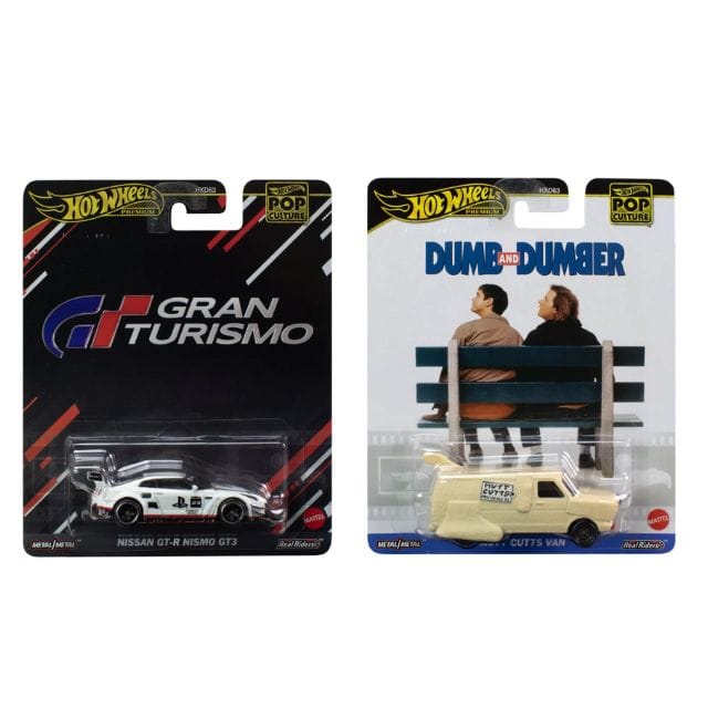 Hot Wheels Premium Pop Culture Vehicles Exclusive Collection - Select From Drop Down Menu - No Cod Allowed On this Product - Prepaid Orders Only.