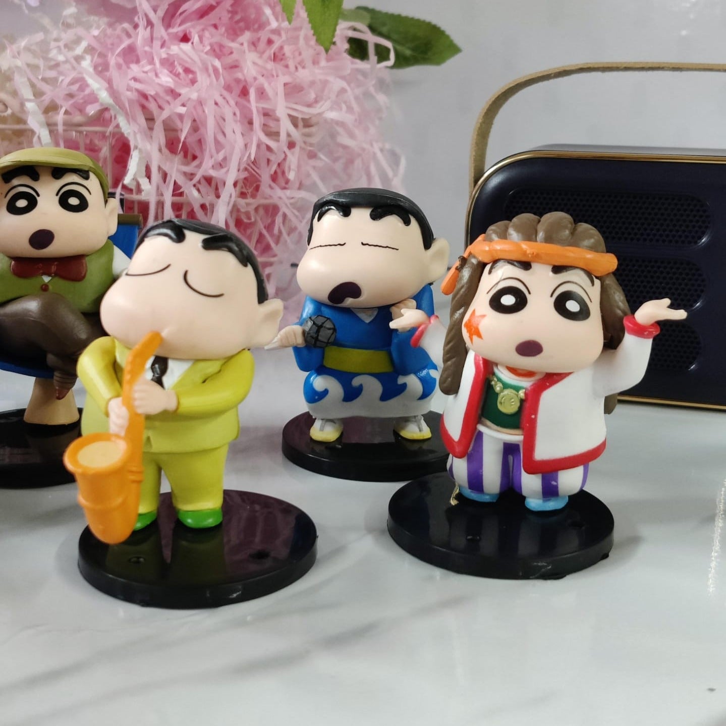 Shinchan - Orchestra Cosplay Version Set of 6 Figures