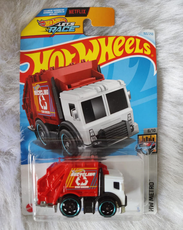 Hot Wheels Total Disposal Vehicle Exclusive Collection - No Cod Allowed On this Product - Prepaid Orders Only