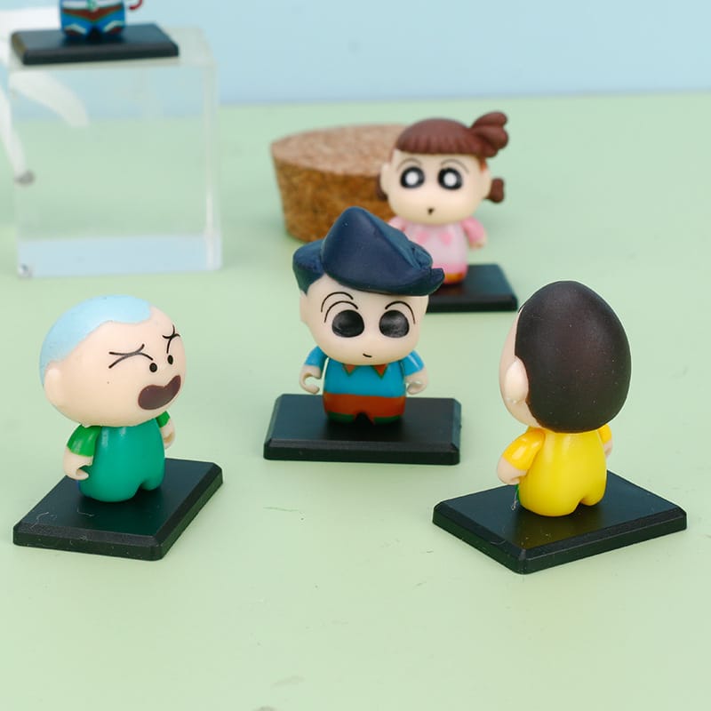 Shinchan Set of 6 Mini Figures