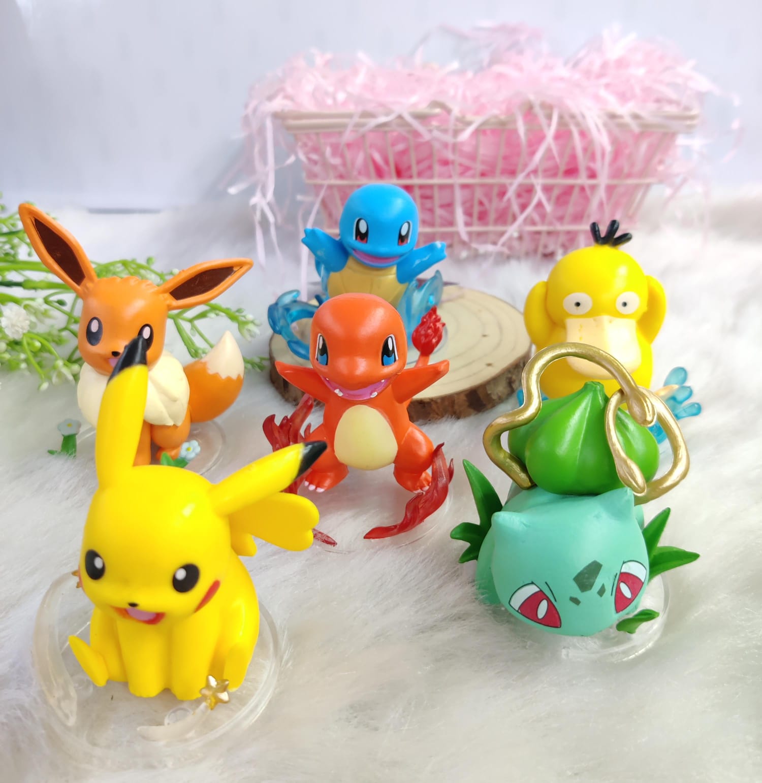 Pokemon Collectables Figures Set of 6 (6CM-8CM)