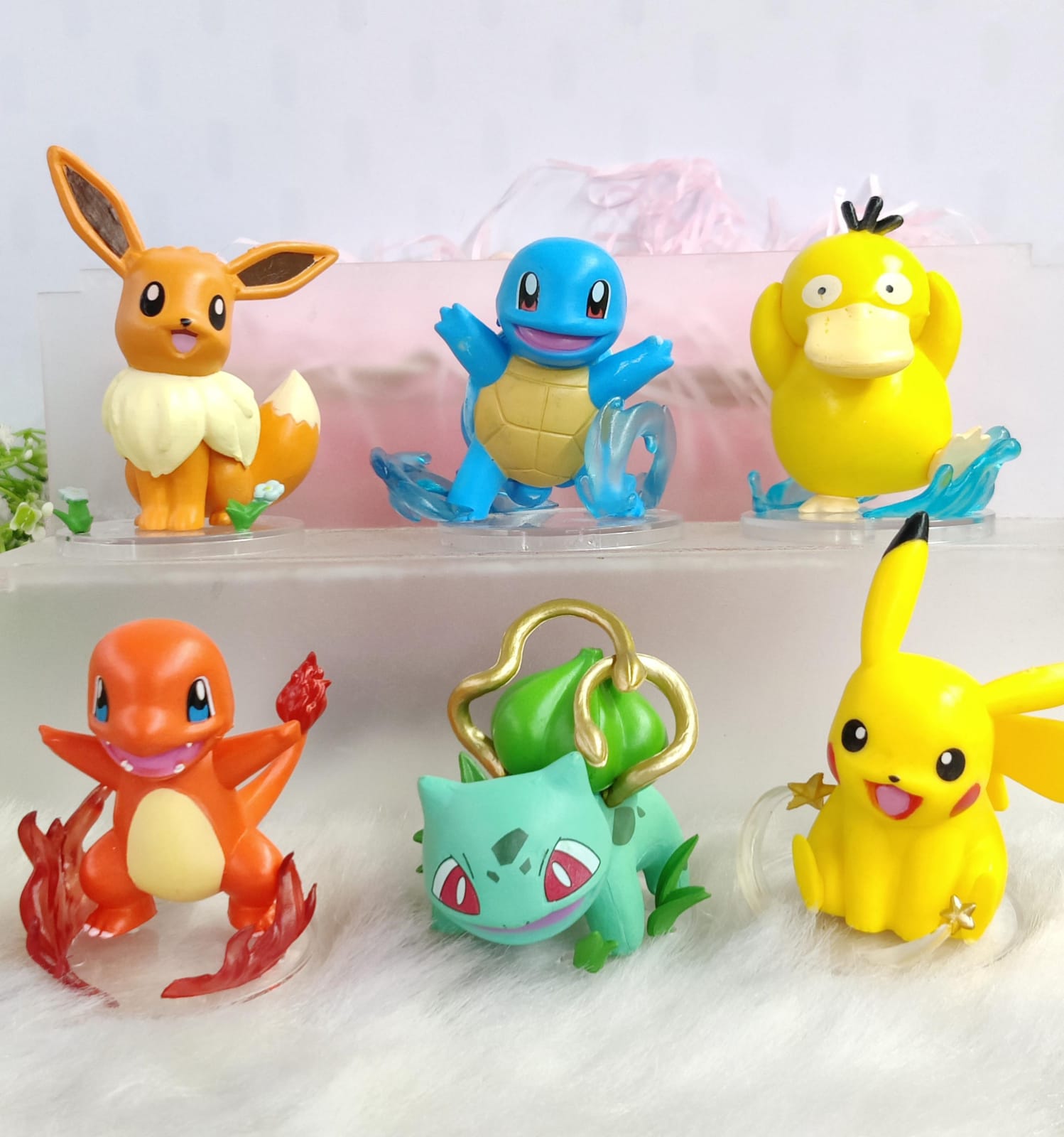 Pokemon Collectables Figures Set of 6 (6CM-8CM)