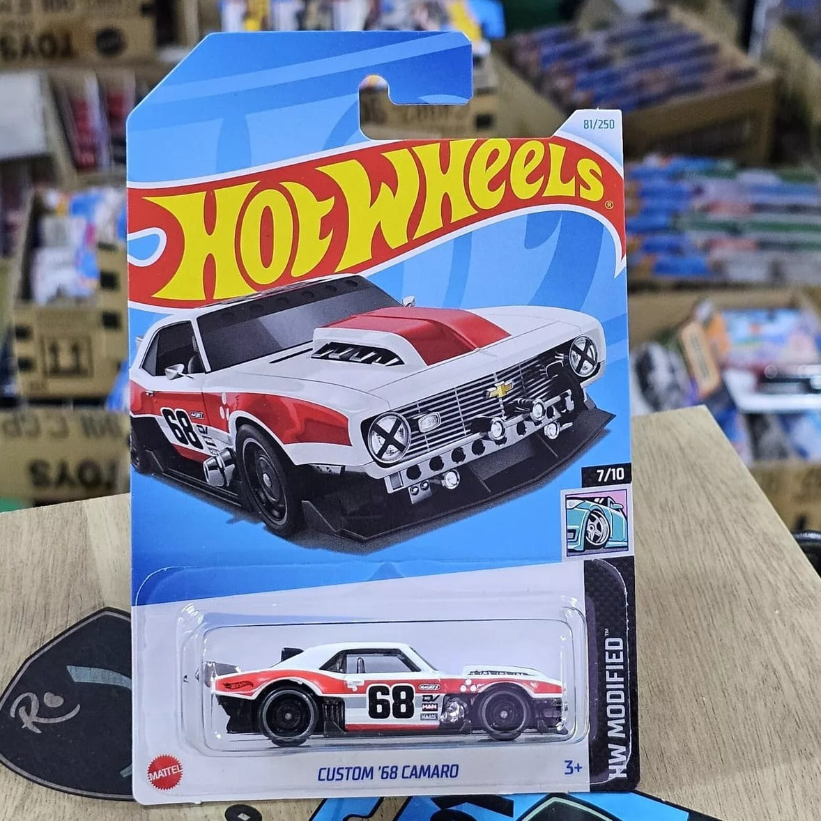 Hot Wheels Custom '68 Camaro Vehicle Exclusive Collection