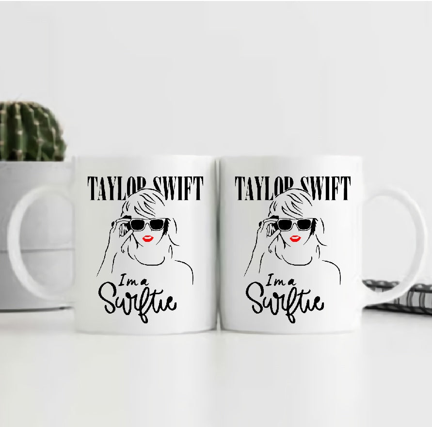 Taylor Swift - I'm a  Swiftie 3D Ceramic Coffee Mug