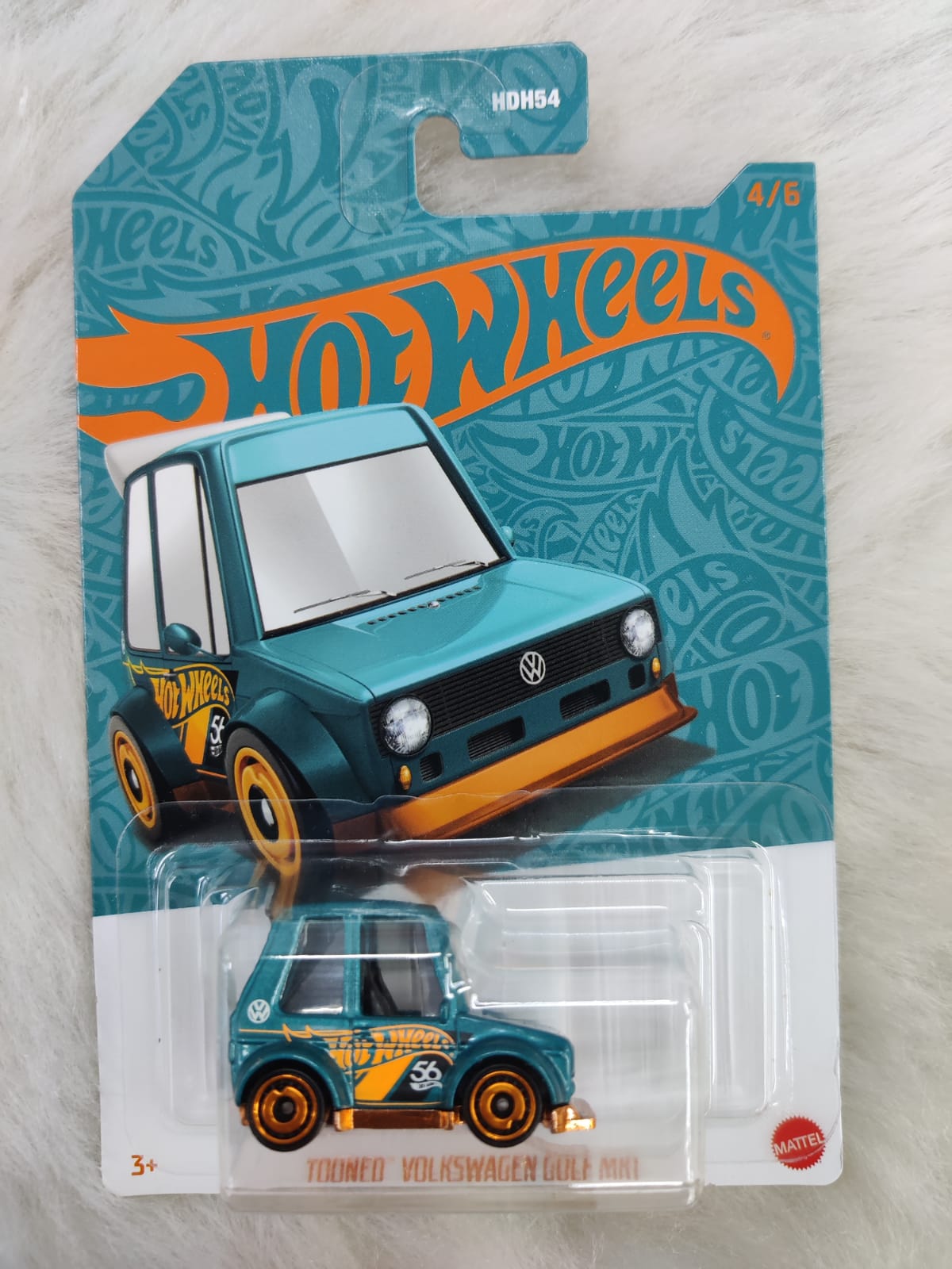 Hot Wheels Tooned Volkswagen Golf Mk1 Vehicle Exclusive Collection - No Cod Allowed On this Product - Prepaid Orders Only