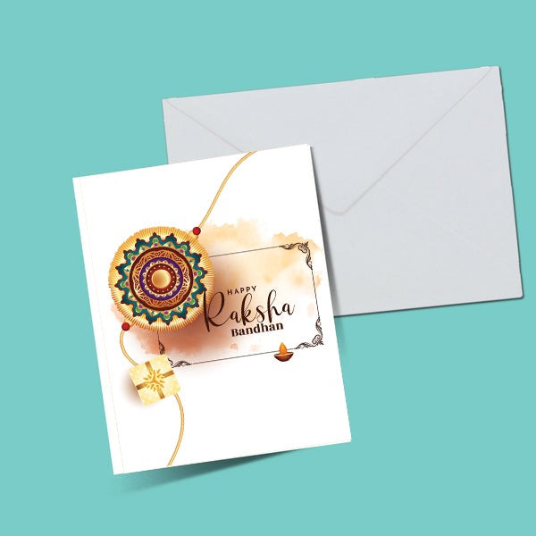 Happy Raksha Bandhan Greeting Card