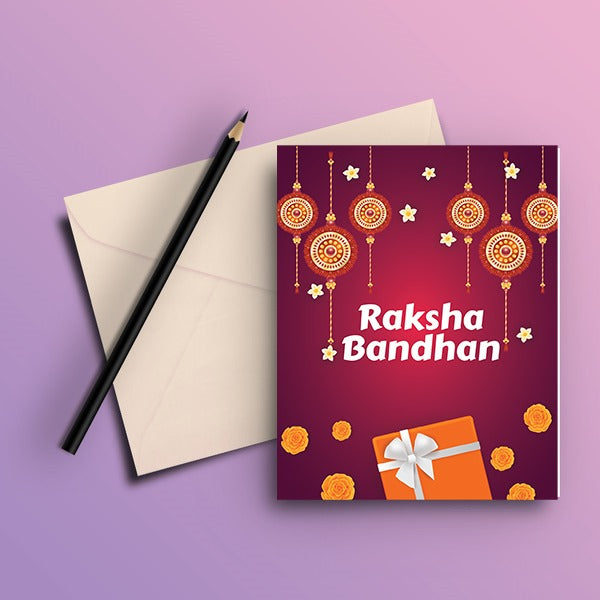 Happy Raksha Bandhan Greeting Card