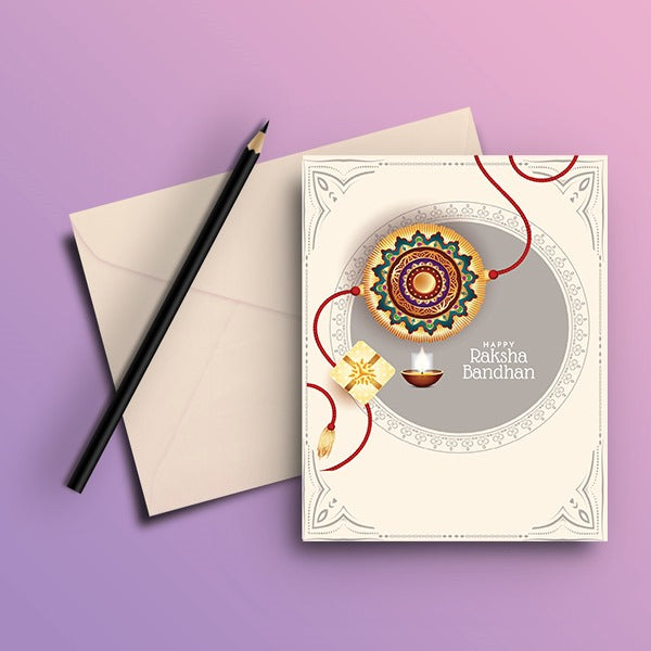 Happy Raksha Bandhan Greeting Card