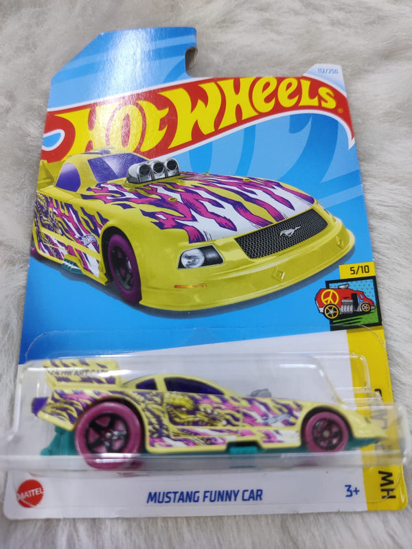 Hot Wheels Mustang Funny Car - Vehicle Exclusive Collection - No Cod Allowed On this Product - Prepaid Orders Only