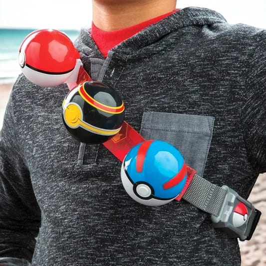 Pokemon Clip N Carry Pokeball Belt (No Cash On Delivery Allowed On This Product)