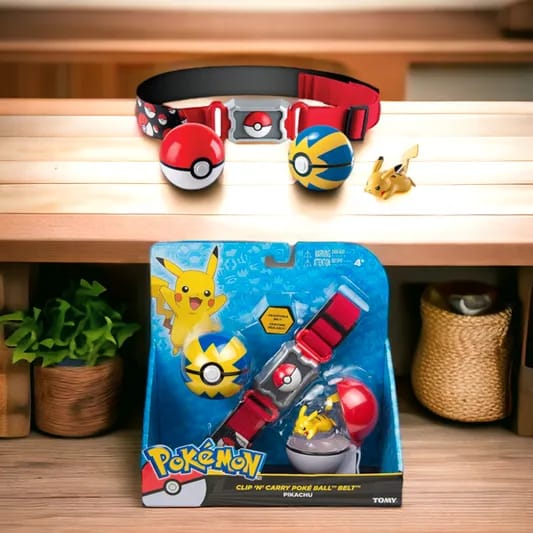 Pokemon Clip N Carry Pokeball Belt (No Cash On Delivery Allowed On This Product)