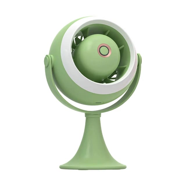 Turbomax Rechargeable Portable Fan - Mint Green