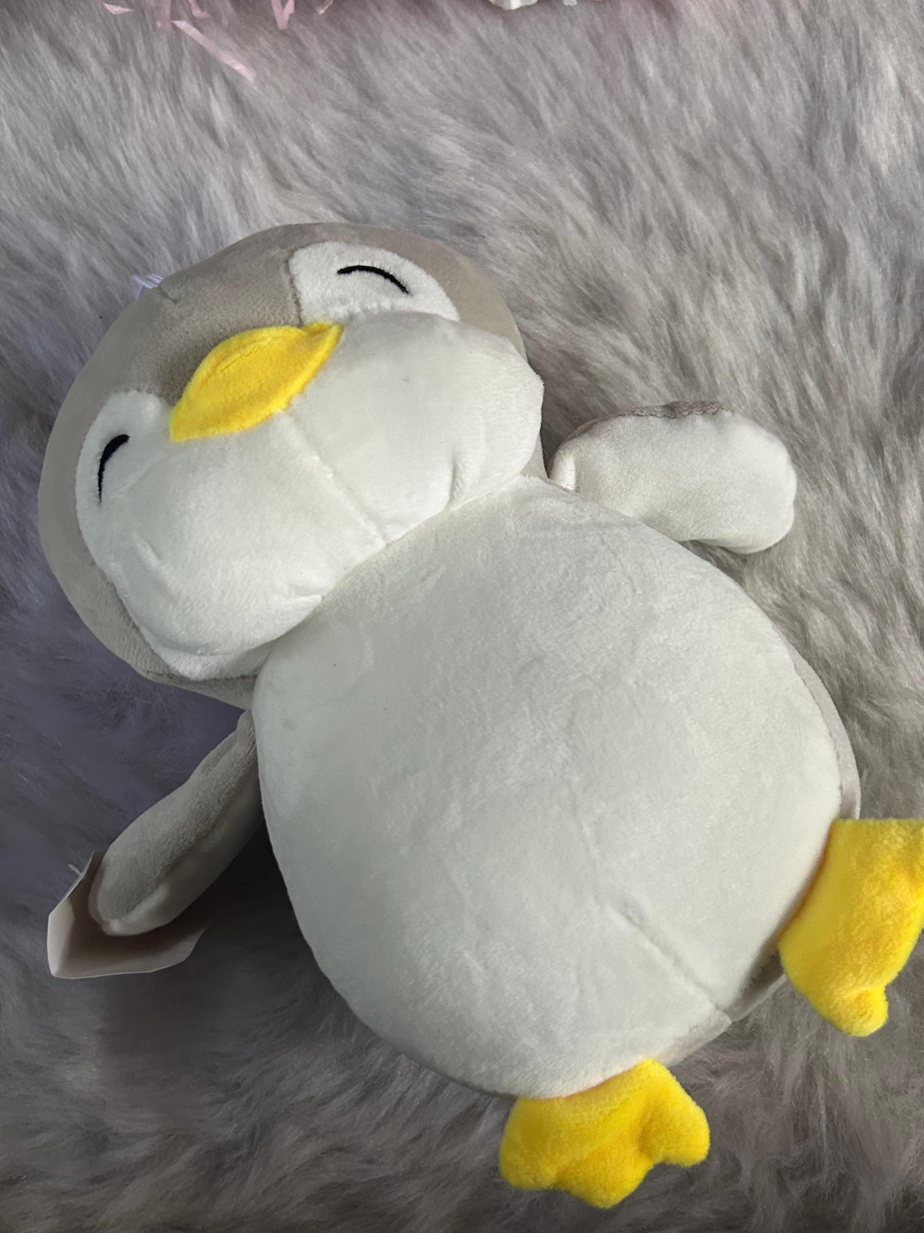 Penguin Soft Toy - Grey