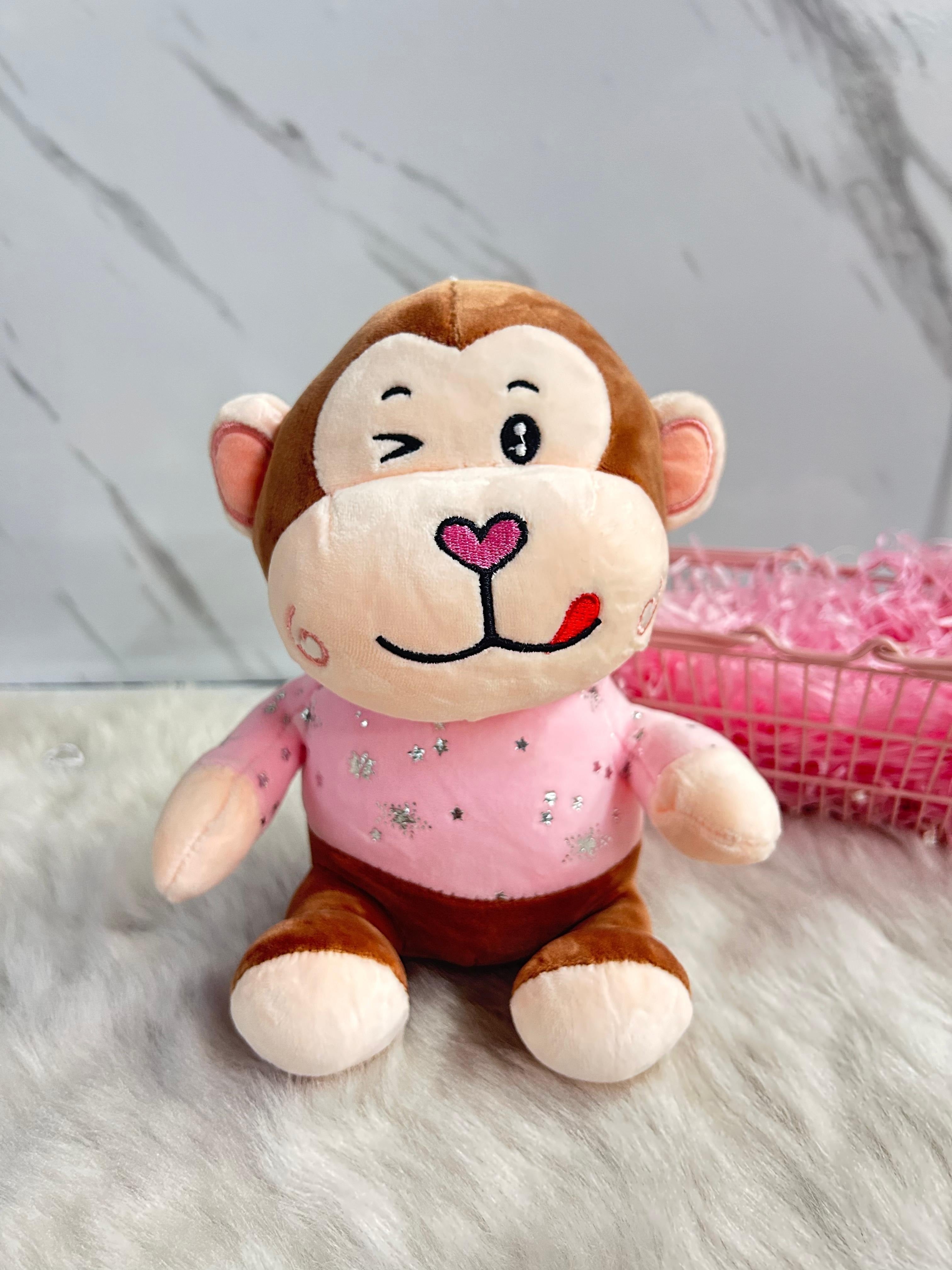 Buy Monkey Soft Toy - Grey - The Peppy Store – ThePeppyStore