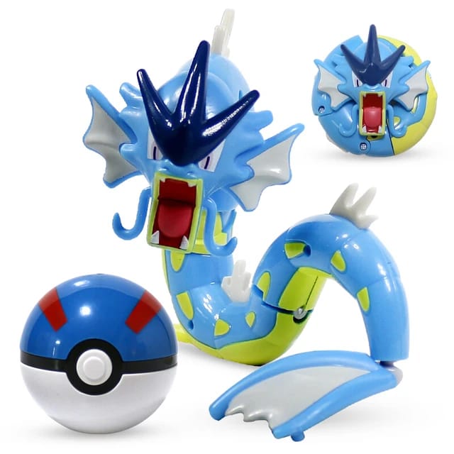 Pokemon Gyarados Cool Transform With Pokeball Collectable Figure ( No Returns and Replacement Allowed as its seal packed)