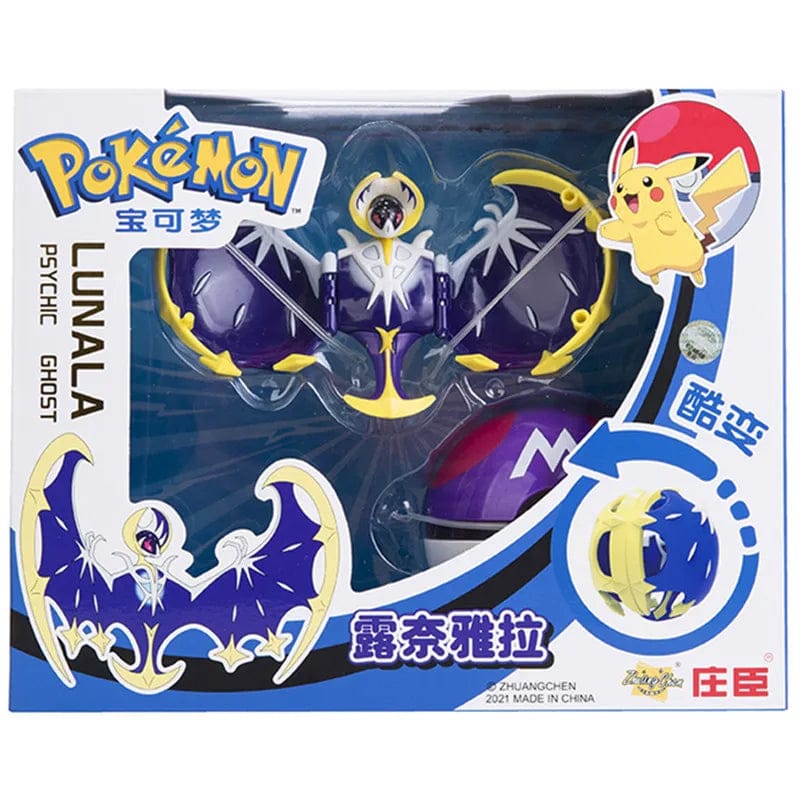 Pokemon Lunala Cool Transform With Pokeball Collectable Figure (No Cash On Delivery Allowed On This Product) - Prepaid Order Only