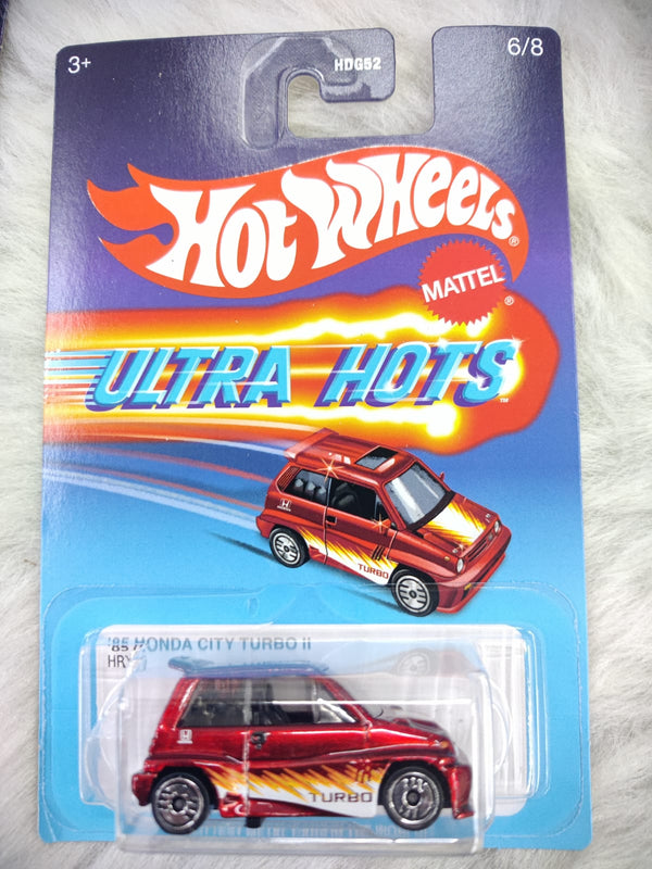 Hot Wheels Ultra Hots '85 Honda City Turbo 2 HRX13 Vehicle Exclusive Collection - No Cod Allowed On this Product - Prepaid Orders Only