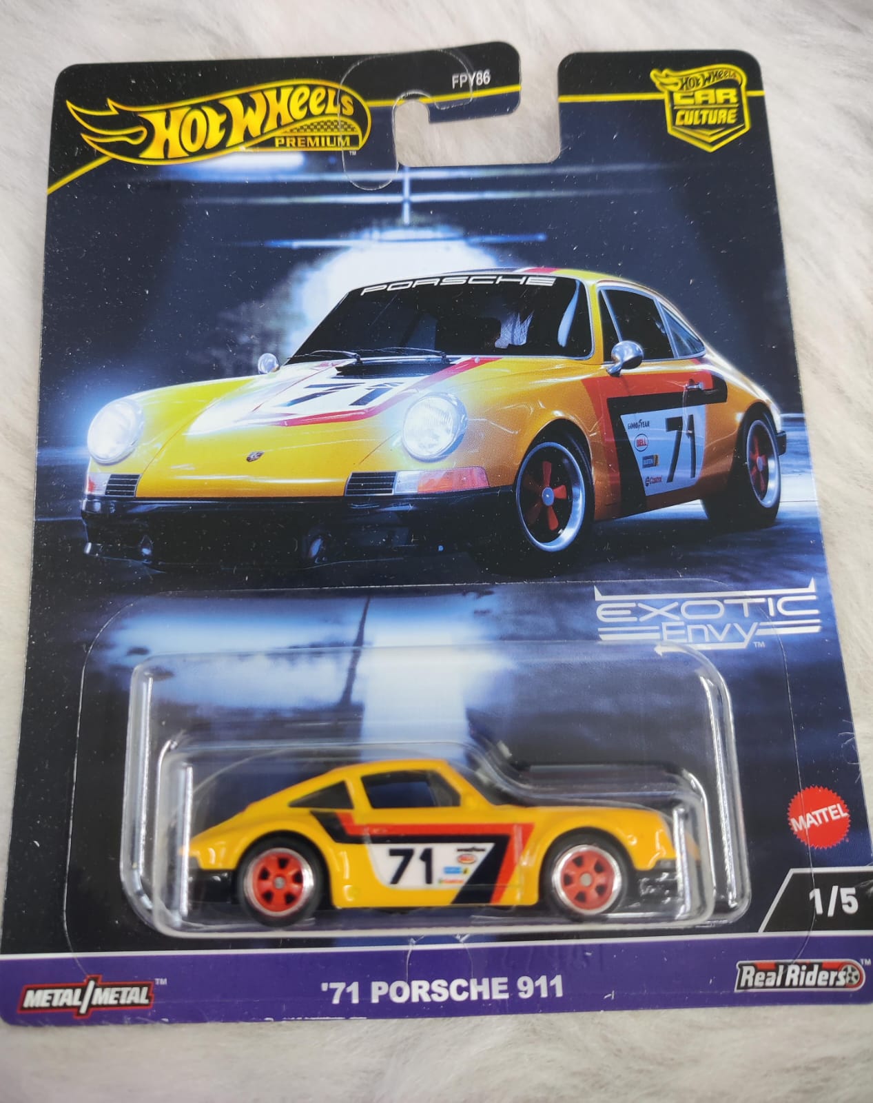 Hot Wheels Exotic Envy '71 Porsche 911 Vehicles Exclusive Collection