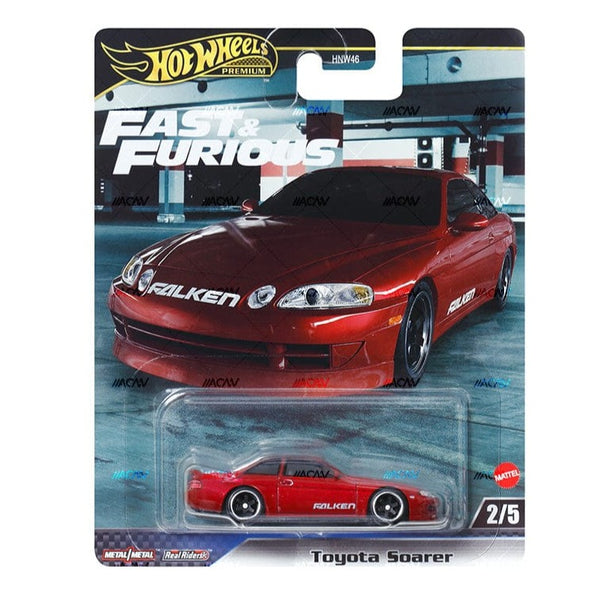 Hot Wheels Premium The  Fast And The Furious : Tokyo Drift Real Riders Toyota Soarer Vehicles Exclusive Collection - No Cod Allowed On this Product - Prepaid Orders Only.