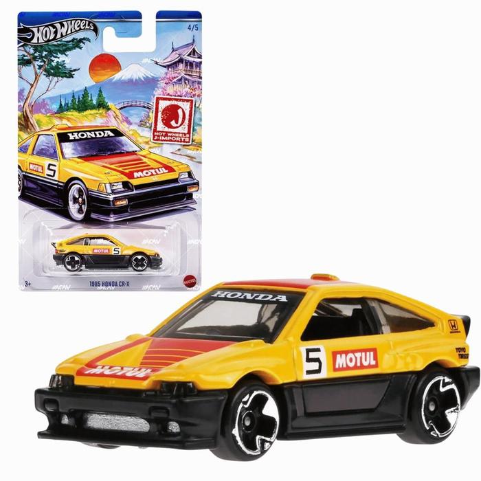 Hot Wheels J-Imports 1985 Honda CR-X Vehicles Exclusive Collection