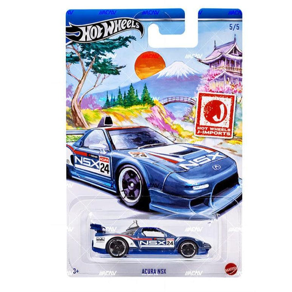 Hot Wheels J-Imports Acura NSX Vehicles Exclusive Collection - No Cod Allowed On this Product - Prepaid Orders Only