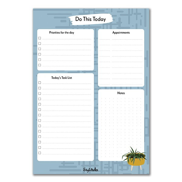 Do This Today Planner Memo Notepad