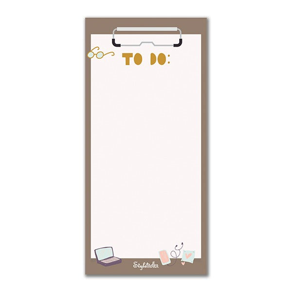 To Do Letter Memo Notepad