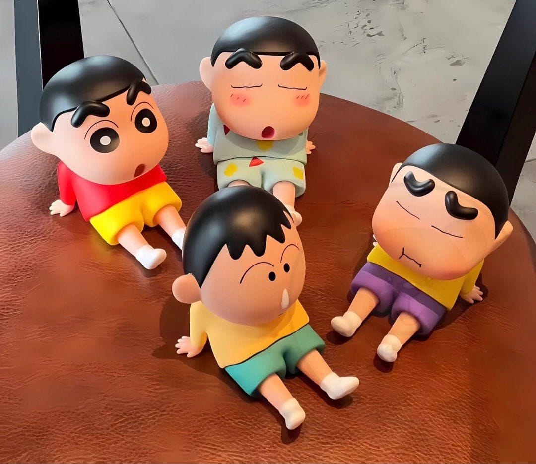 Premium quality Shinchan Self-Sitting Mobile Stand (Choose From Drop Down Menu)