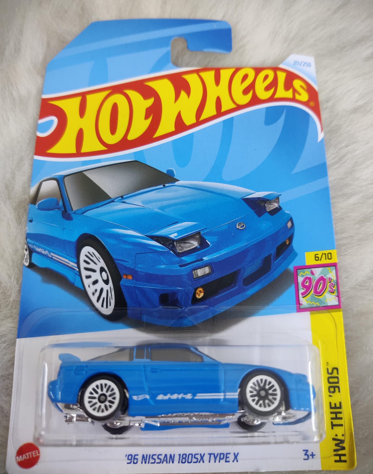 Hot Wheels '96 Nissan 180Sx Type X Vehicle Exclusive Collection - No Cod Allowed On this Product - Prepaid Orders Only