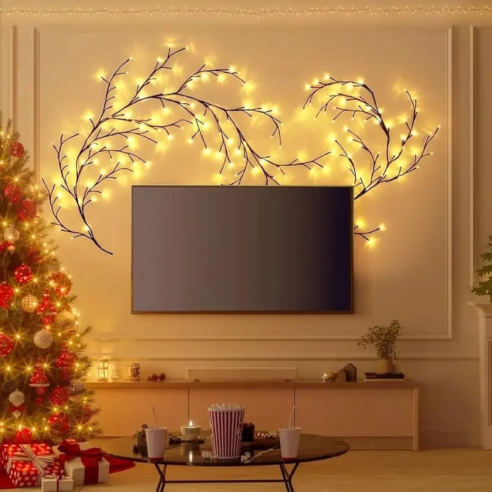 Willow Vine Led Light - Twinkling Tree - Tree Branch Lights with Remote Control