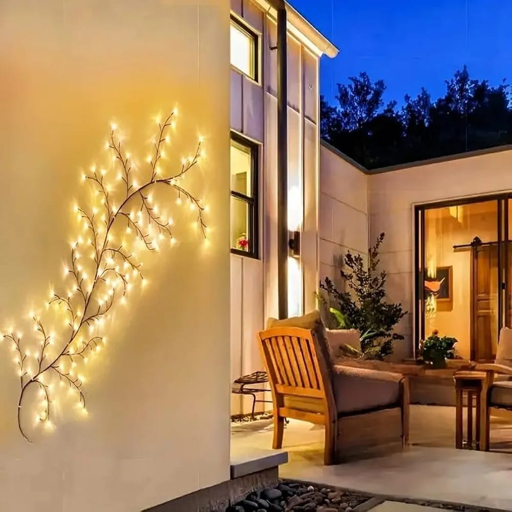 Willow Vine Led Light - Twinkling Tree - Tree Branch Lights with Remote Control