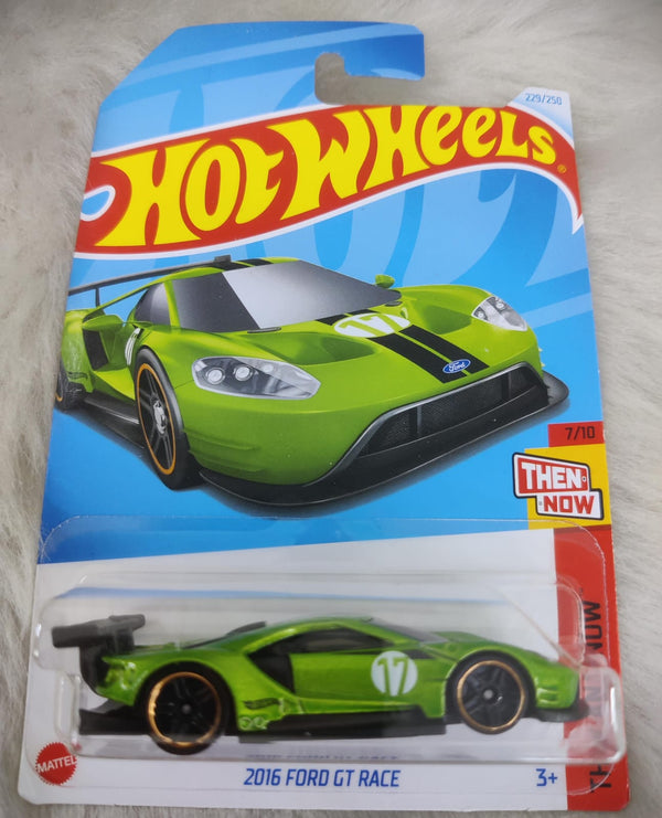 Hot Wheels 2016 Ford GT Race Vehicle Exclusive Collection - No Cod Allowed On this Product - Prepaid Orders Only