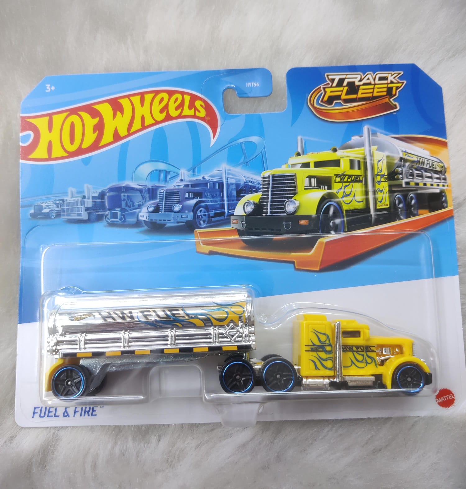 Hot Wheels Track Fleet Fuel and Fire Truck Exclusive Collection - No Cod Allowed On this Product - Prepaid Orders Only