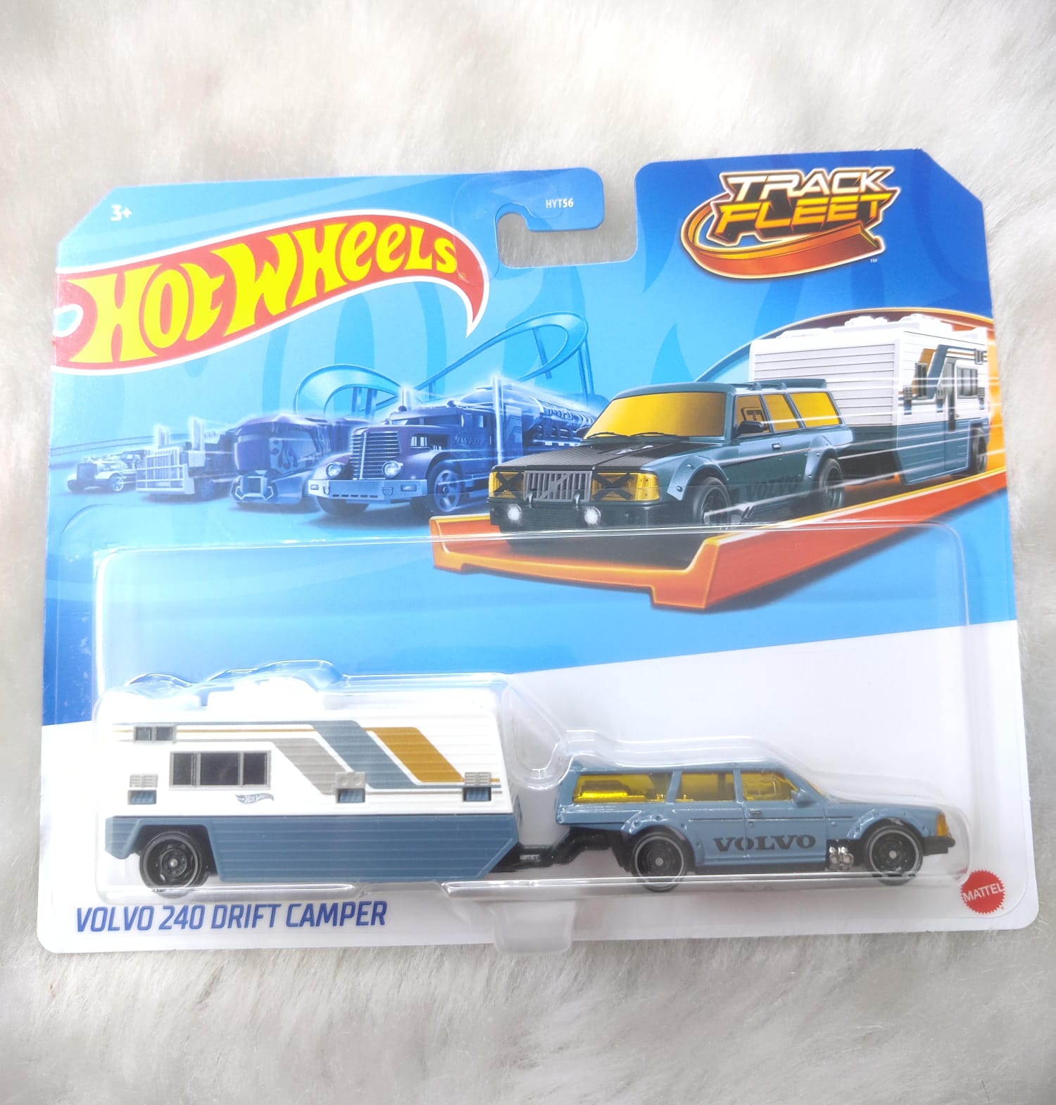 Hot Wheels Track Fleet Volvo 240 Drift Camper Truck Exclusive Collection