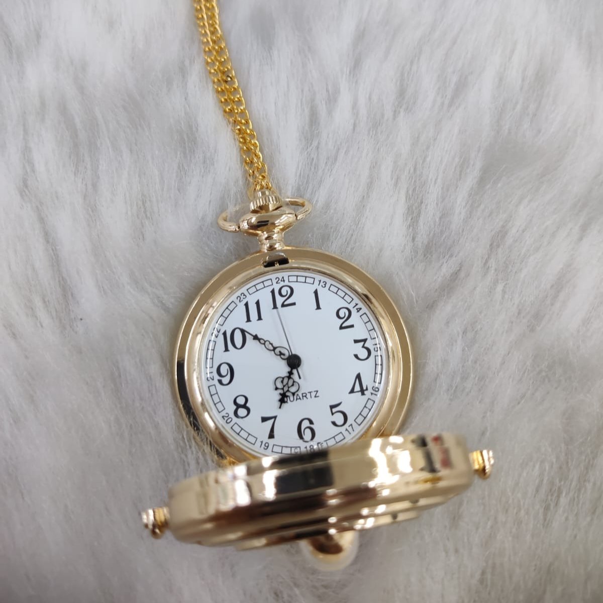 Time Turner Pocket Watch Necklace