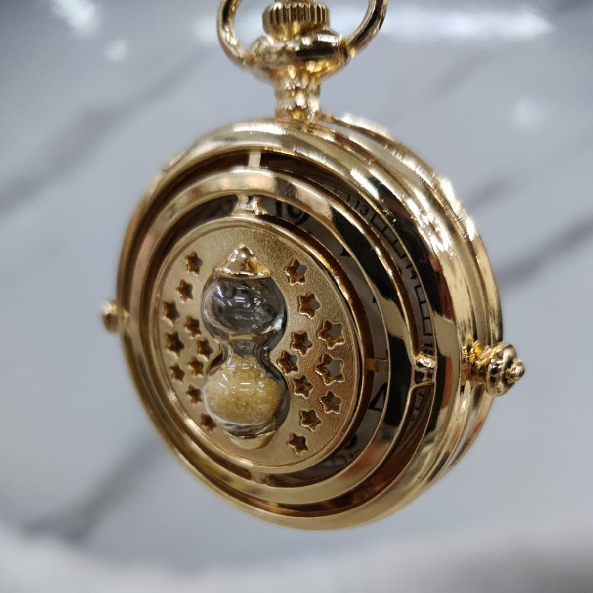 Time Turner Pocket Watch Necklace