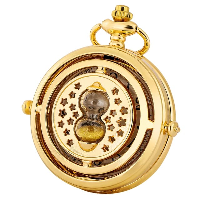 Time Turner Pocket Watch Necklace